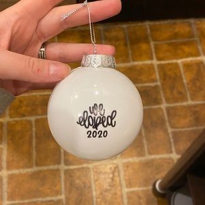 We eloped ornament